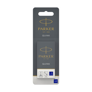 Parker Long Cartridge Blue Pack of 5