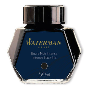 Waterman Ink 50ml Intense Black in Box
