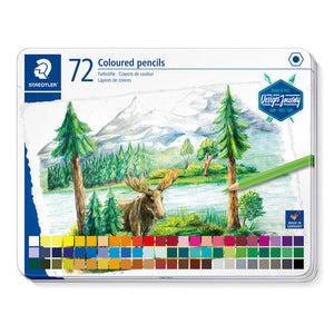 Staedtler 146C M72 Coloured Pencils Tin of 72