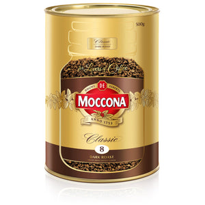 Moccona Classic Dark Roast Instant Coffee Can 500g