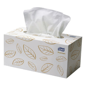 Tork Extra Soft Facial Tissue 2 Ply White Carton of 24