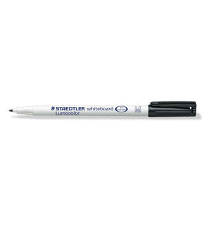 Staedtler Lumocolor Whiteboard Fine Pen Black Box 10 301-9