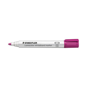 Staedtler Lumocolor Whiteboard Marker Bullet Tip Pink Box 10 351-20