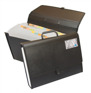 Colby 356F Expanding File 26 Pocket Black