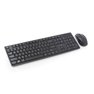 Kensington Pro Fit Low-Profile Wireless Keyboard and Mouse Black