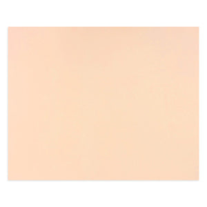 Quill coloured board 210gsm in pastel peach, a single 510 x 635mm sheet shown flat on a white background
