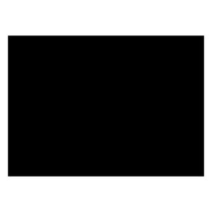 Quill A2 1.5mm mounting board in black, a single board shown flat on a white background