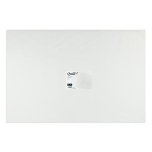 Quill 60gsm tracing paper 508 x 762mm in its clear pack with a white Quill label on the front