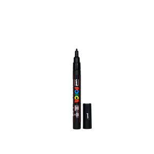 POSCA PC-3M Paint Marker Fine Bullet Tip Black – water-based paint marker pen