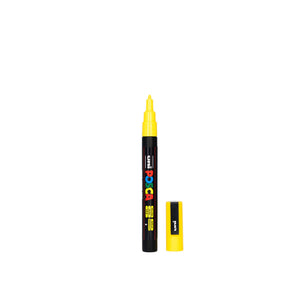 POSCA PC-3M Paint Marker Fine Bullet Tip Yellow – water-based paint marker pen