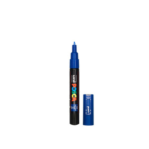 POSCA PC-1M Paint Marker Extra Fine Tip Blue – water-based paint marker pen