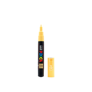 POSCA PC-1M Paint Marker Extra Fine Tip Apricot – water-based paint marker pen