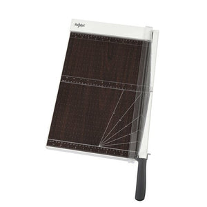 Rexel ClassicCut 1710W A3 wood base guillotine from above