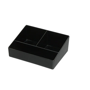 Connoisseur Sachet Holder 3 Compartment Black