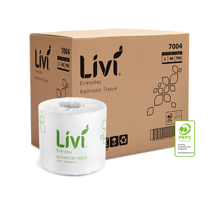 Livi 7004 Basics toilet tissue carton