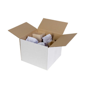 Shipping Box White 150 x 150 x 150mm Pack 25