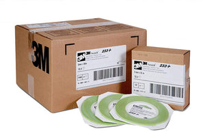 Scotch 26343 Performance Automotive Masking Tape 233+ 3mm x 55m Green Carton of 144