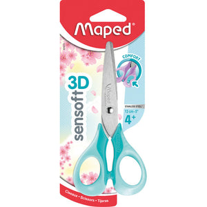 Maped Sensoft 13cm Scissors Pastel Colour Pack of 8