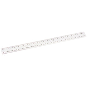 Marbig 40cm clear plastic ruler