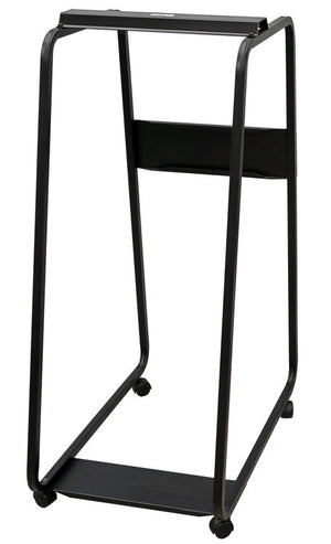 Arnos D060 A0 front loader trolley with satin black powder-coated steel frame