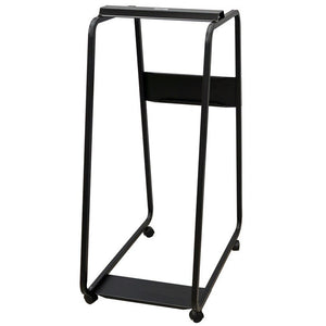 Arnos D060 A0 front loader trolley with satin black powder-coated steel frame