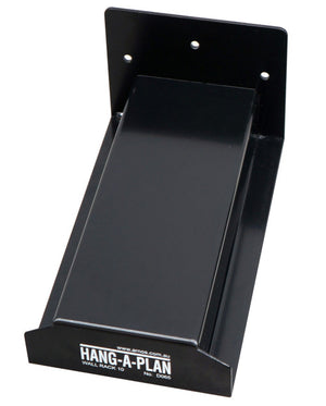 Arnos D065 Hang-A-Plan Front Loader Wall Rack mounted on wall