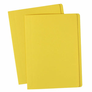 Avery Coloured Manilla Folders Foolscap Yellow Box of 100 - image 1