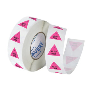 Avery Food Safety Labels Mildly Thick Food Consistency Label 25mm 500 Roll - image 1