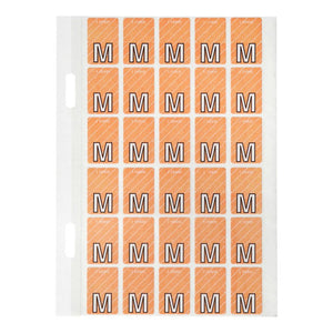 Avery Top Tab Colour Code Label 44413 M 20x30mm 150 Pack | For colour-coded top-tab lateral filing and drawer cabinet systems