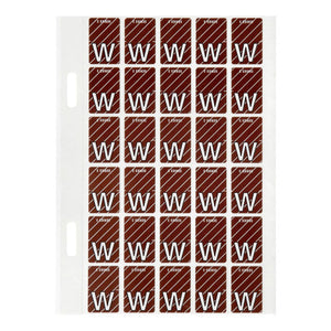 Avery Top Tab Colour Code Labels W 20 x 30mm 150 Pack - image 1
