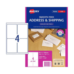 Avery TrueBlock Parcel Labels L7169 99.1x139mm 1000 Pack - image 1