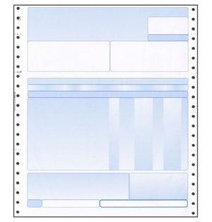 Bala 2-part continuous invoice credit forms 279x241mm box of 1000
