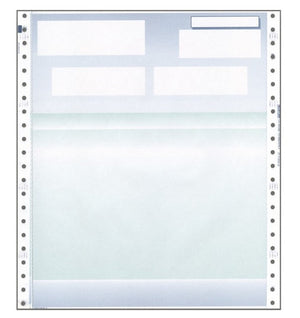 Bala Sybiz 3-part continuous invoice forms 279 x 241mm, box of 750