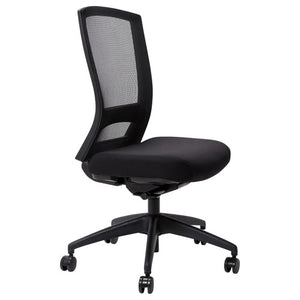 Buro Mentor Mesh Chair Black Nylon Base Without Arms - image 1