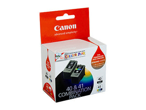 Canon PG40CL41CP Combo Twin Pack Black and Colour - image 1