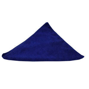 Cleanlink 12034 blue microfibre general purpose cloth 40 x 40cm pack of 5 for general office and building zone cleaning