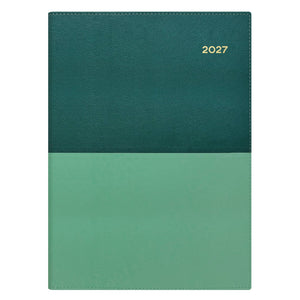 Diary 2027 Collins Vanessa A4 345.v53/61 Wtv Teal New Colour