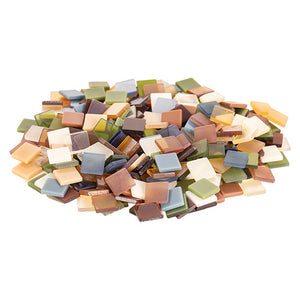 Creative School Supply Deco Mosaic Tiles Earth Tones 150g - image 1