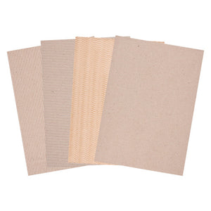 Creative School Supply Natural Corrugated Card A4 Pack of 20 - image 1