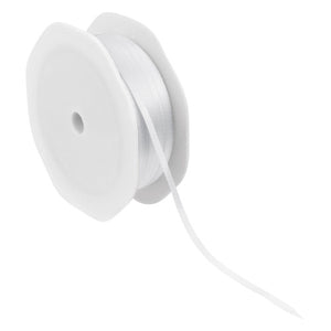 Creative School Supply Satin Ribbon White 3mm x 25m - image 1