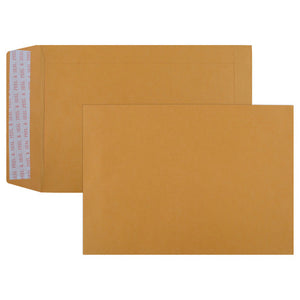 Cumberland 606322 C5 gold strip seal pocket envelope 229 x 162mm hero view for A5 documents and folded A4 in traditional Australian gold