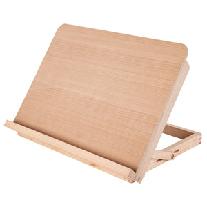 Zart Drawing Board and Stand A3 Beechwood Adjustable Angle Folds Flat