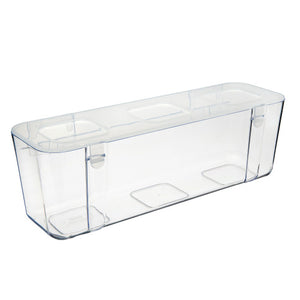 Deflecto stackable caddy large container, front view