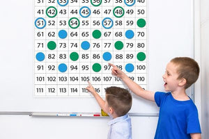 1-120 Magnetic Sheet Set 2 Sheets and 240 Magnets Dry Erase