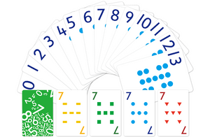 School Friendly Playing Cards Shapes and Subitising Patterns