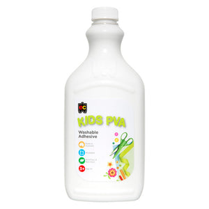 Educational Colours Kids PVA Washable Adhesive 2L - image 1