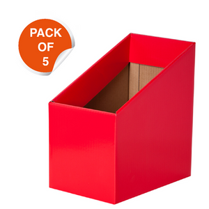 Elizabeth Richards red book boxes, pack of 5, front view