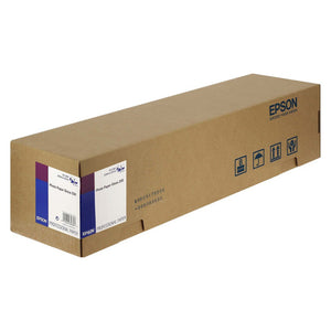Epson S041893 high-gloss photo paper roll 248g/m2 24in 610mm x 30.5m with 3-inch core for wide-format inkjet printing
