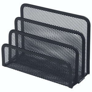 Esselte 47549 Vertical File Sorter Metal Mesh Black - image 1