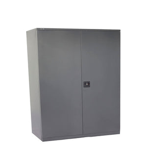 Rapidline Go Swing Door Steel Cupboard 910 x 450 x 1015mm Graphite Ripple